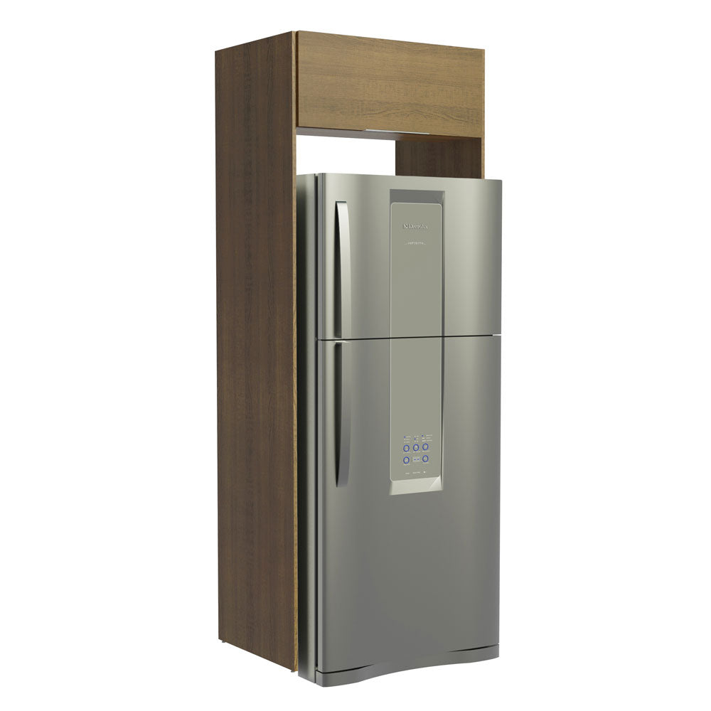 Porta-Geladeira Madesa Stella 1 Porta Basculante Rustic