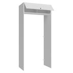 Porta-Geladeira 103 cm 1 Porta Basculante Branco Vik Madesa