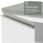 Armário de Cozinha Completa 270 cm Branco Glamy Madesa 17