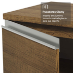 Armário de Cozinha Completa 270 cm Rustic Glamy Madesa 17