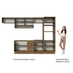 Armário de Cozinha Completa 330cm Rustic Stella Madesa 06