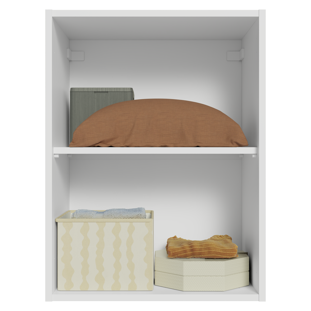 Armário Aéreo Para Quarto 50 cm 1 Porta Branco Neo Madesa