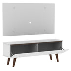 Rack Madesa Le Mans e Painel para TV até 55 Polegadas 2 Portas Branco