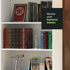 Kit Madesa com 2 Estantes Livreiro 6908 Branco