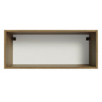 Armário Aéreo Multiuso 80cm 1 Porta Basculante Rustic/Cinza Agata Madesa