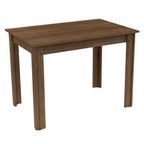 Conjunto Sala de Jantar Madesa Lola Mesa Tampo de Madeira com 2 Cadeiras Rustic/Crema/Sintético Bege