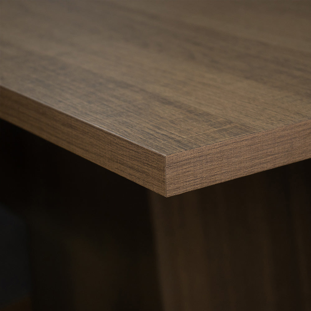 Conjunto Sala de Jantar Madesa Analu Mesa Tampo de Madeira com 6 Cadeiras Rustic/Sintético Bege