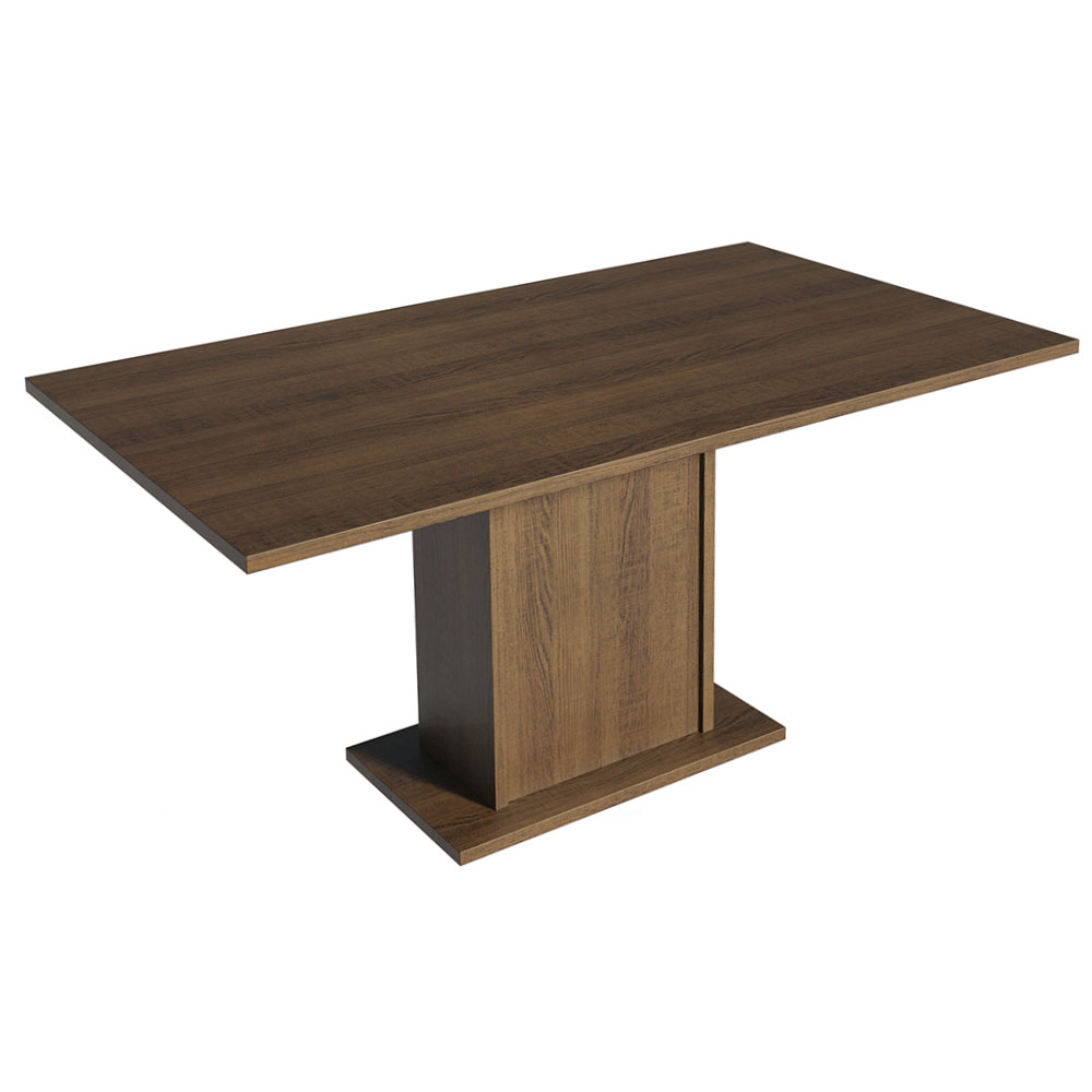 Conjunto Sala de Jantar Mesa Tampo de Madeira 6 Cadeiras Rustic/Oxford Renata Madesa