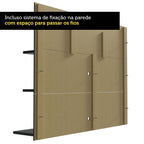 Painel para TV até 60 Polegadas Madesa Alfa Preto