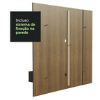 Painel para TV até 50 Polegadas Madesa Arizona 1 Prateleira 2 Nichos Rustic