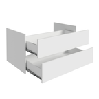 Kit 2 Gavetas para Guarda-Roupa Modulado Neo Branco Madesa