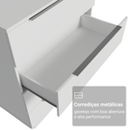 Comoda Madesa 4 Gavetas Branco