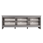 Rack para TV até 80 Polegadas Madesa 6924 com 6 Nichos Cinza PO
