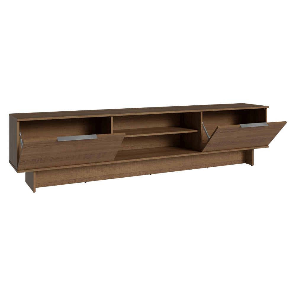 Rack para TV até 80 Polegadas 218 cm 2 Portas Rustic Stella Madesa
