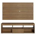 Rack com Painel para TV até 65 Polegadas Rustic Orlando Madesa