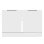 Balcão Gabinete de Pia 120 x 60 cm 2 Portas (Sem Tampo) Branco Stella Madesa