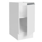 Balcão Cozinha 35 x 60 cm 1 Porta (Sem Tampo) Branco Glamy Madesa