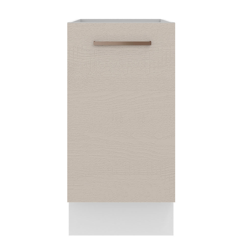 Balcão 40 x 60 cm 1 Porta (Sem Tampo) Branco/Crema Agata Madesa