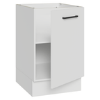 Balcão de Cozinha 50 x 60cm 1 Porta (Sem Tampo) Branco Agata Madesa