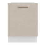 Balcão 60 x 60 cm 1 Porta (Sem Tampo) Branco/Crema Agata Madesa