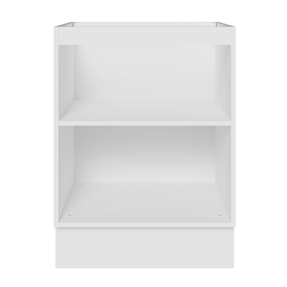 Balcão Cozinha 60 x 60 cm 1 Porta (Sem Tampo) Branco/Rustic Glamy Madesa