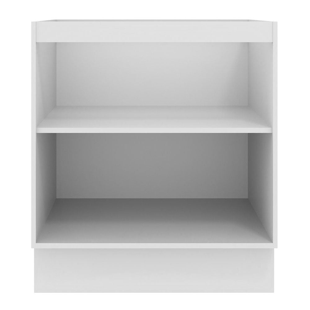 Balcão de Cozinha Madesa Agata 70 x 60 cm 2 Portas (Sem Tampo) Branco