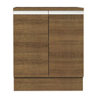 Balcão 70 x 60 cm 2 Portas (Com Tampo) Rustic Glamy Madesa