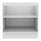 Balcão de Cozinha Madesa Agata 80 x 60 cm 2 Portas (Sem Tampo) Branco