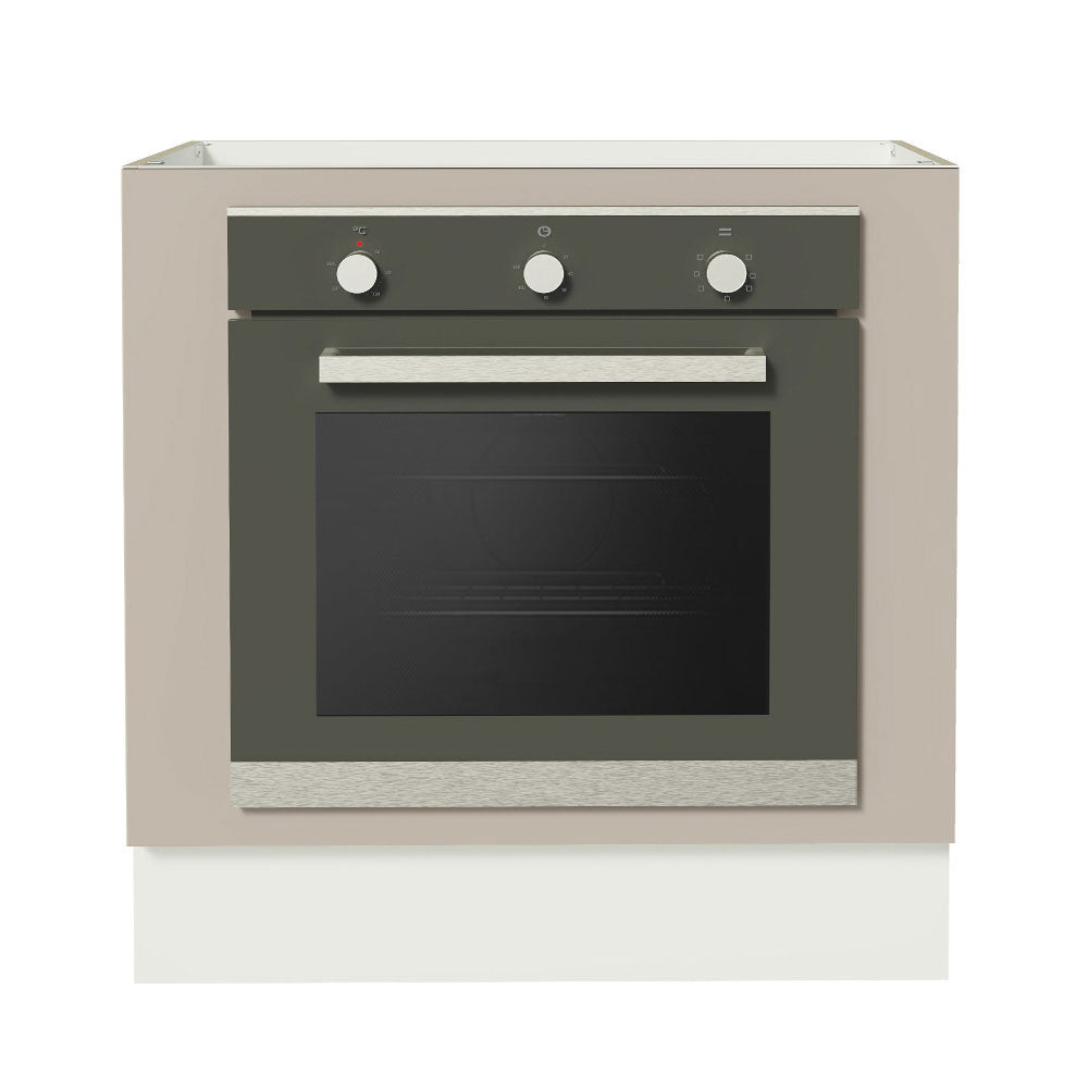 Balcão para Forno de Embutir 80 x 60 cm Sem Tampo Branco/Crema Agata Madesa