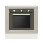 Balcão para Forno de Embutir 80 x 60 cm Sem Tampo Branco/Crema Agata Madesa