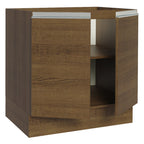 Balcão Cozinha 80 x 60 cm 2 Portas (Sem Tampo) Rustic Glamy Madesa