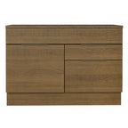 Balcão Gabinete 120 cm 1 Portas e 2 Gavetas (Com Tampo) Rustic Stella Madesa