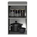 Balcão 40 cm 1 Porta Suspenso Cinza Nice Madesa