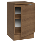 Balcão de Cozinha 50cm 1 Porta Rustic Stella Madesa