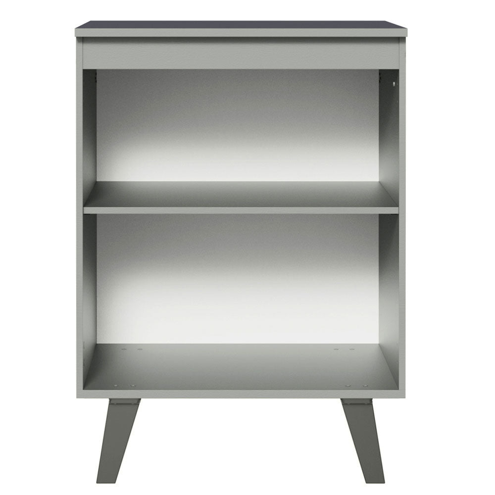 Balcão 60 cm 1 Porta Com Pés Cinza Nice Madesa