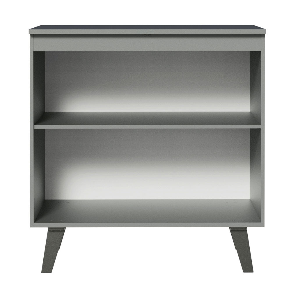 Balcão 80 cm 2 Portas Com Pés Cinza Nice Madesa
