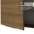 Armário Aéreo 100 cm 1 Porta Basculante Rustic Stella Madesa