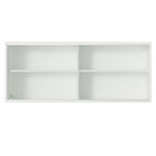 Armário Aéreo Madesa 2 Portas de Correr de Vidro para Cozinhas Glamy, Lux e Reims Branco