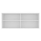 Armário Aéreo Madesa 2 Portas de Correr Vidro Reflex para Cozinhas Glamy, Lux, Agata e Reims Branco