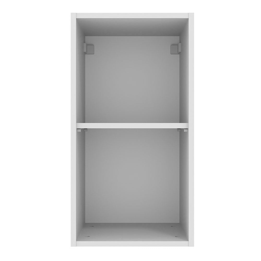 Armário Aéreo 35 cm 1 Porta Branco/Crema Agata Madesa