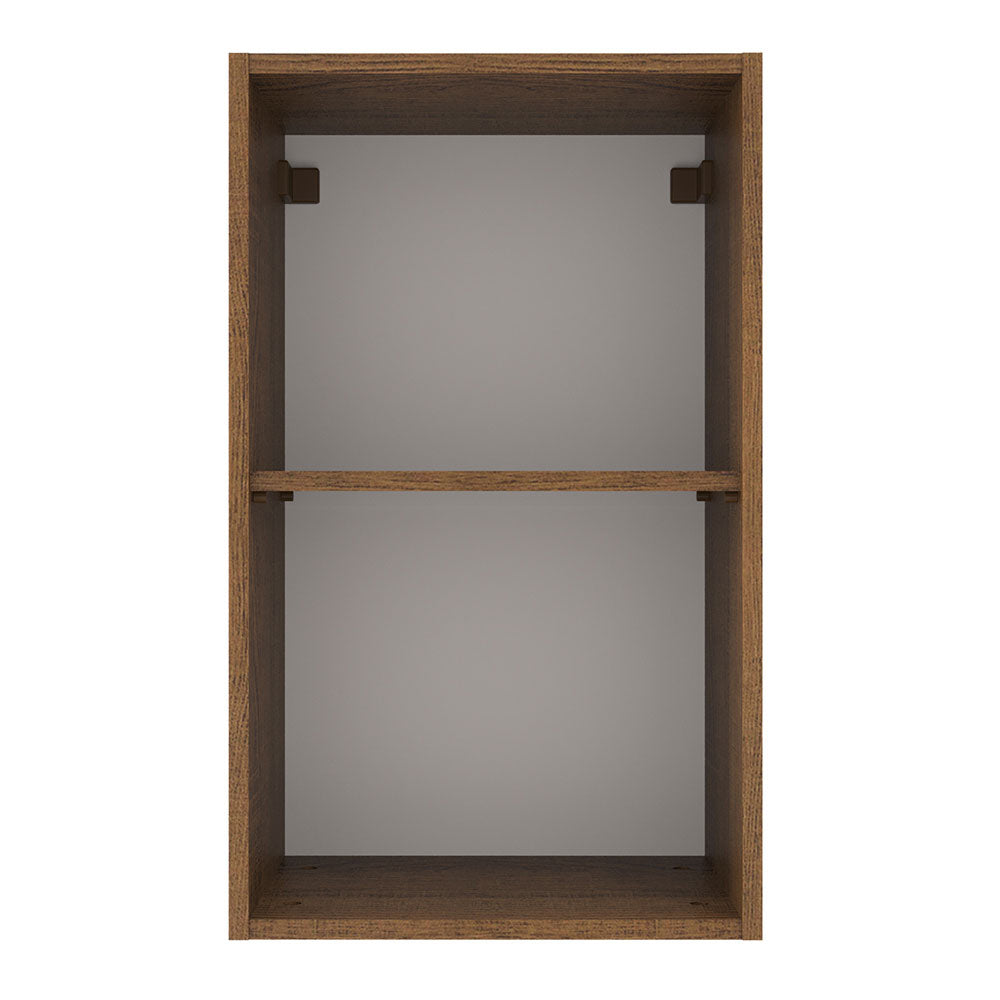 Armário Aéreo 40 cm 1 Porta Rustic/Crema Agata Madesa
