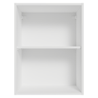 Armário Aéreo 50cm 1 Porta Branco/Cinza Agata Madesa