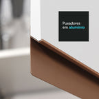 Armário Aéreo Madesa Reims 60 cm 1 Porta Branco