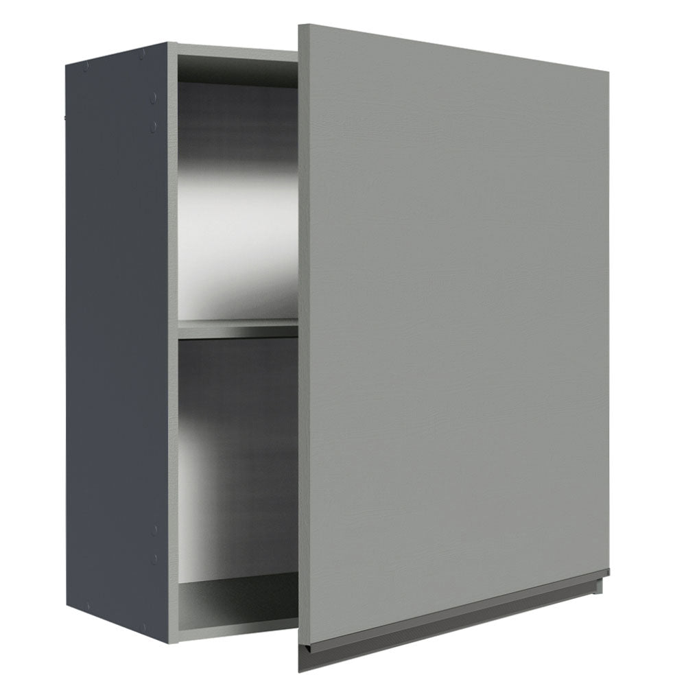 Armário Aéreo 60 cm 1 Porta Cinza Nice Madesa