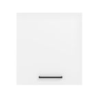 Armário Aéreo Madesa Agata 60 cm 1 Porta Rustic/Branco