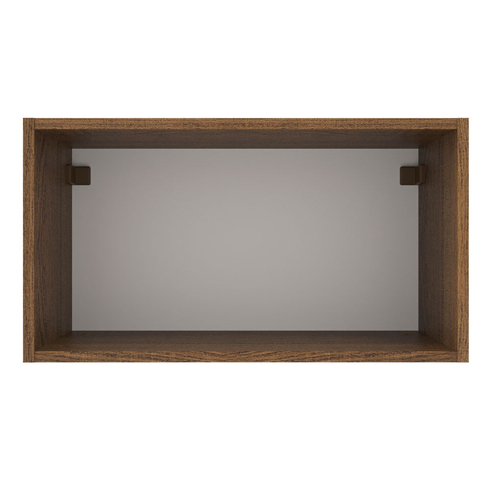 Armário Aéreo 60 cm 1 Porta Basculante Rustic/Crema Agata Madesa