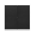 Armário Aéreo 70 cm 2 Portas Branco/Preto Glamy Madesa