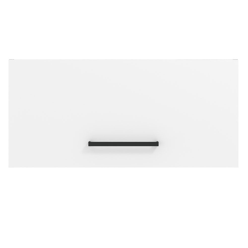 Armário Aéreo de Cozinha Madesa Agata 70 cm 1 Porta Basculante Branco