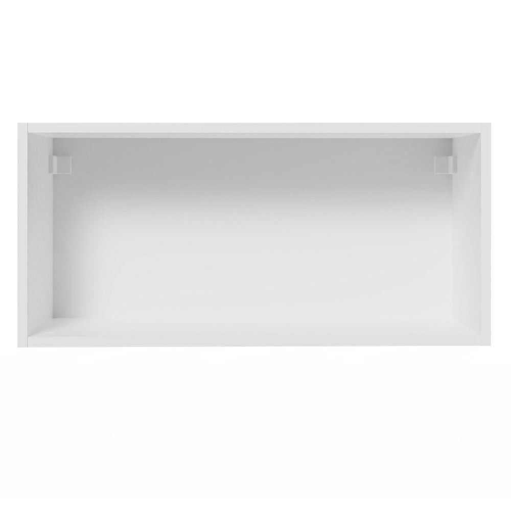 Armário Aéreo 70 cm 1 Porta Basculante Branco/Crema Agata Madesa