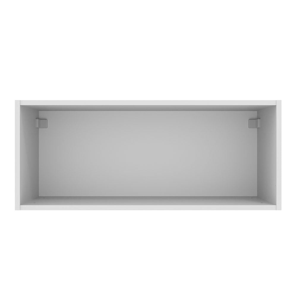 Armário Aéreo 80 cm 1 Porta Basculante Branco/Crema Agata Madesa